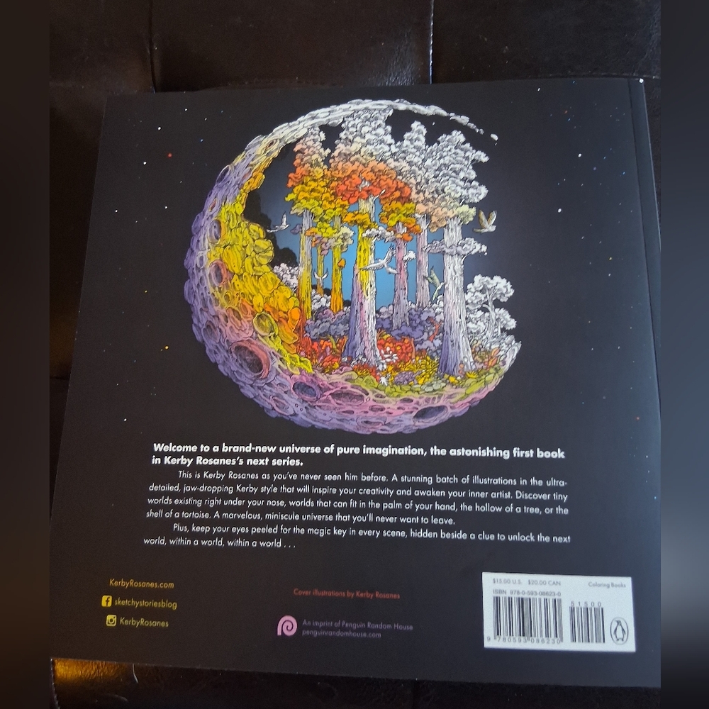 Intricate Coloring Book for Adults, with a Set Of Colored Pencils - Picture 3 of 8